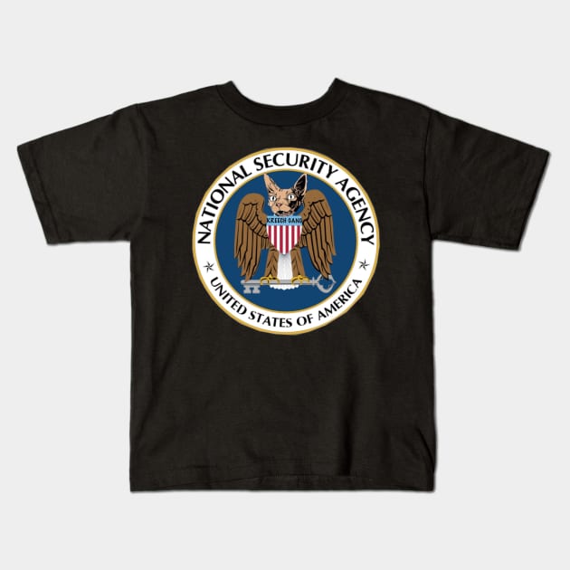 NSA KreechGang Kids T-Shirt by ForestFire